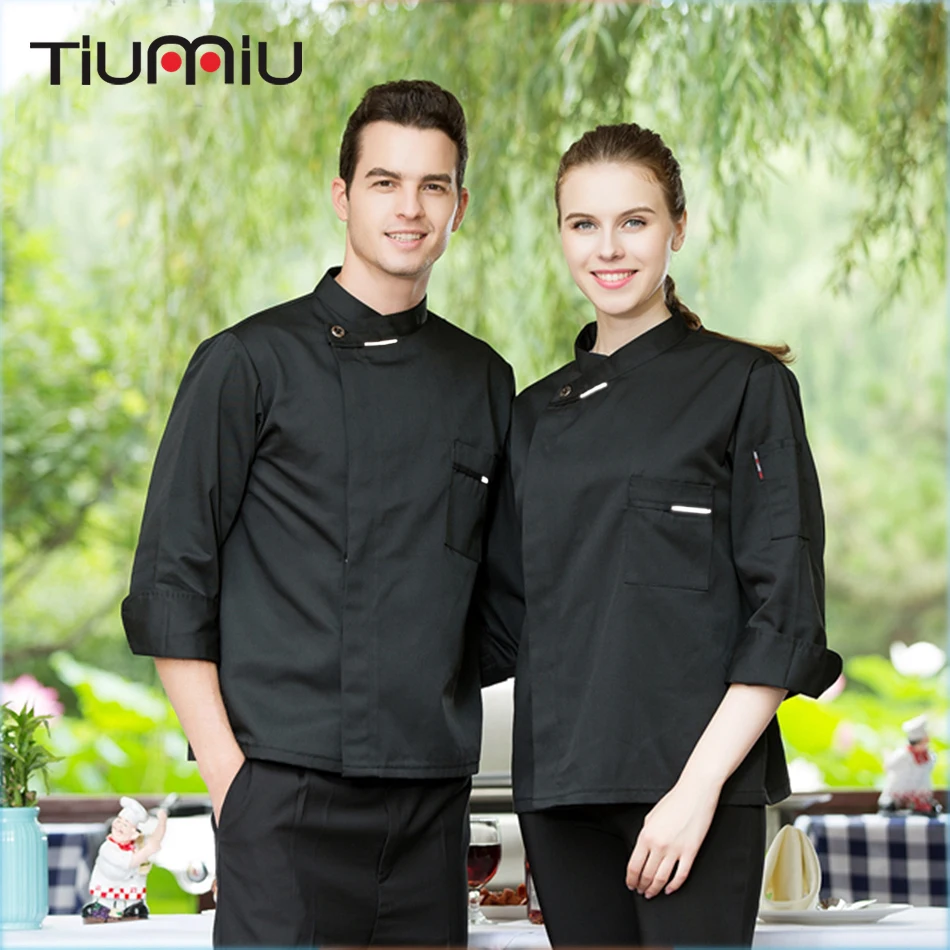 M-3XL Men Food Service Hotel Waiter Bakery Restaurant Women Chef Cook Uniform Long Sleeve Single Breasted Breathable Work Jacket
M-3XL Men Food Service Hotel Waiter Bakery Restaurant Women Chef Cook Uniform Long Sleeve Single Breasted Breathable Work Jacket