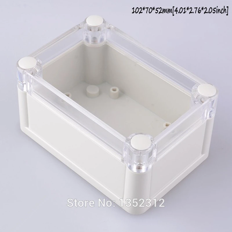 2 pcs/lot 102*70*52mm ip68 plastic waterproof enclosure Instrument junction box weatherproof DIY project box control switch box
2 pcs/lot 102*70*52mm ip68 plastic waterproof enclosure Instrument junction box weatherproof DIY project box control switch box