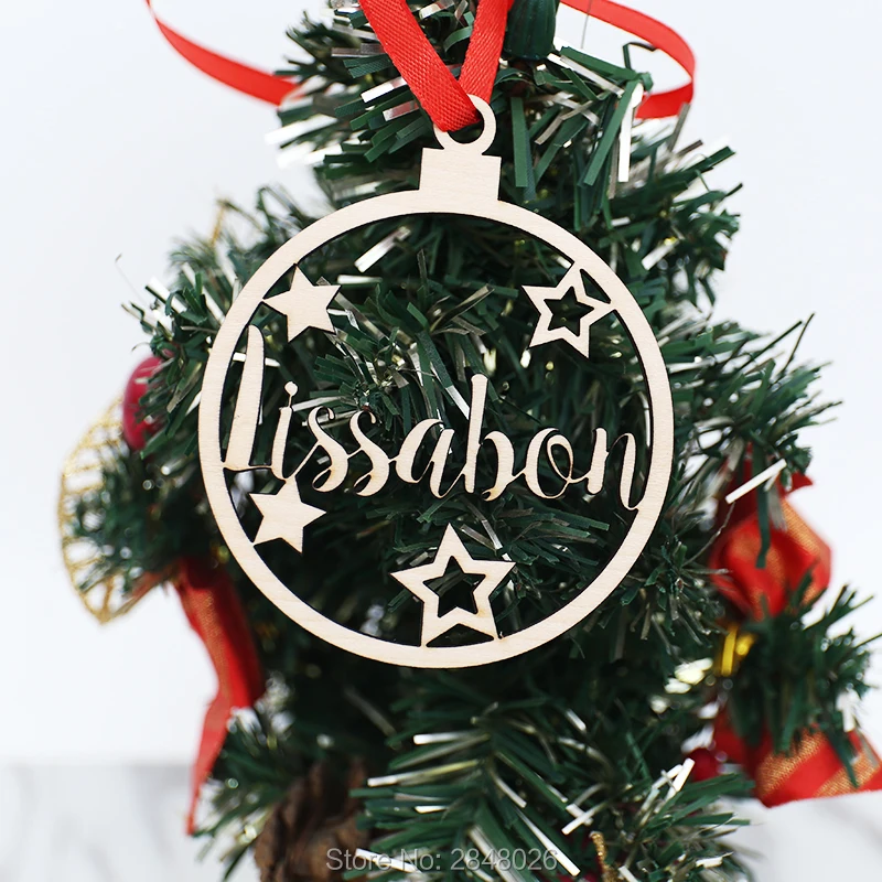 Custom Name Ornament- Personalized Christmas Bauble -Custom Ornament Ball Wooden Ornament Ball with name and year
Custom Name Ornament- Personalized Christmas Bauble -Custom Ornament Ball Wooden Ornament Ball with name and year