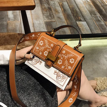 Women Bag 2019 Female Shoulder Messenger Bag Handbag New For Fine Embroidery Comfortable Adjustable Widened Strap Bolsa Feminina
Women Bag 2019 Female Shoulder Messenger Bag Handbag New For Fine Embroidery Comfortable Adjustable Widened Strap Bolsa Feminina