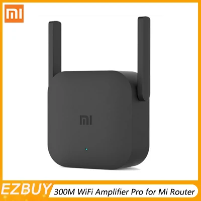 Xiaomi WiFi Router Pro 300M Mijia Mi Amplifier Network Expander Repeater Power Extender Roteador 2 Antenna for Router Wi-Fi
Xiaomi WiFi Router Pro 300M Mijia Mi Amplifier Network Expander Repeater Power Extender Roteador 2 Antenna for Router Wi-Fi