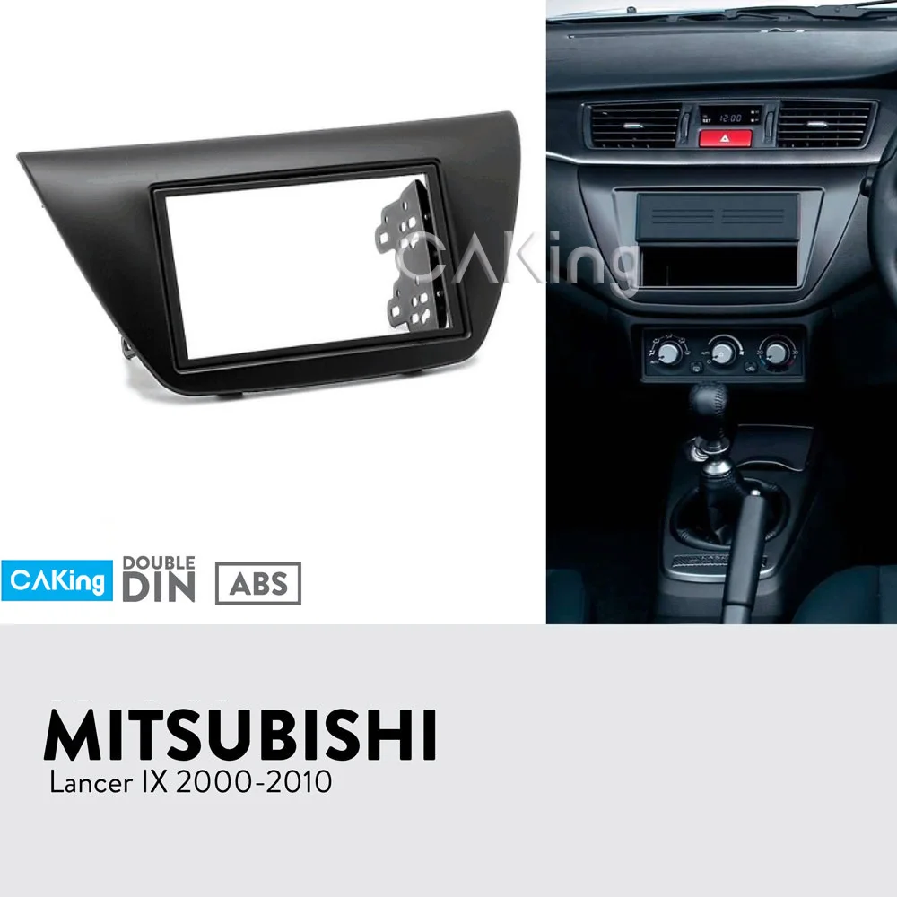 Car Fascia Radio Panel for MITSUBISHI Lancer IX 2000-2010 Dash Kit Install Mount Facia Plate Bezel Console Adapter Cover Trim
Car Fascia Radio Panel for MITSUBISHI Lancer IX 2000-2010 Dash Kit Install Mount Facia Plate Bezel Console Adapter Cover Trim