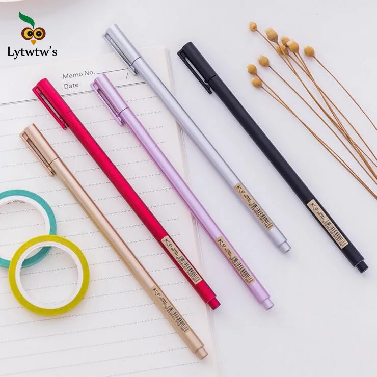1 Pieces Lytwtw's Stationery Korean Cute Metal Shape School Supplies Office Supply Gel Pens Handles Gift Business Nurse
1 Pieces Lytwtw's Stationery Korean Cute Metal Shape School Supplies Office Supply Gel Pens Handles Gift Business Nurse