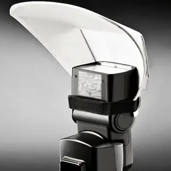 Universal Camera Flash Diffuser Softbox Silver and White Reflector for Canon Nikon Sony Olympus Pentax
Universal Camera Flash Diffuser Softbox Silver and White Reflector for Canon Nikon Sony Olympus Pentax