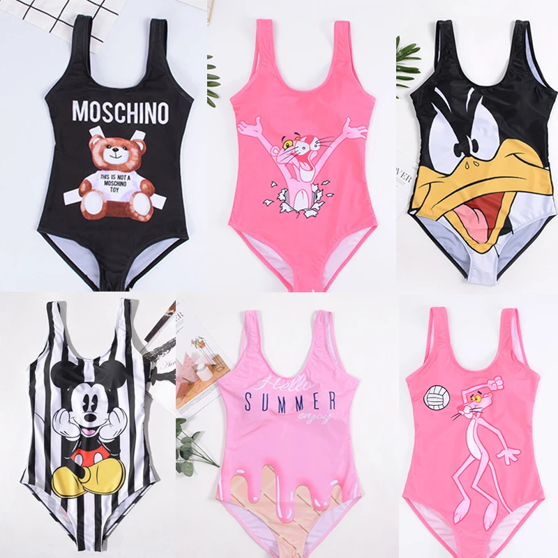 Summer Swimwear Women One Piece Cartoon Print Mickey Swimsuit Biquini Beachwear Plus Size Bikinis 2019 New Push Up Bathing Suit
Summer Swimwear Women One Piece Cartoon Print Mickey Swimsuit Biquini Beachwear Plus Size Bikinis 2019 New Push Up Bathing Suit