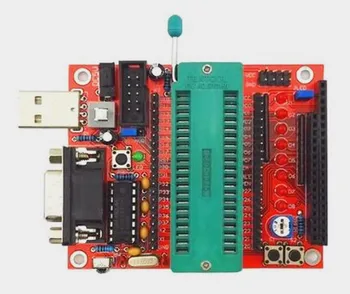 Free Shipping!!! 51 single chip system board kit / support AT STC AVR microcontroller / development board (parts)
Free Shipping!!! 51 single chip system board kit / support AT STC AVR microcontroller / development board (parts)