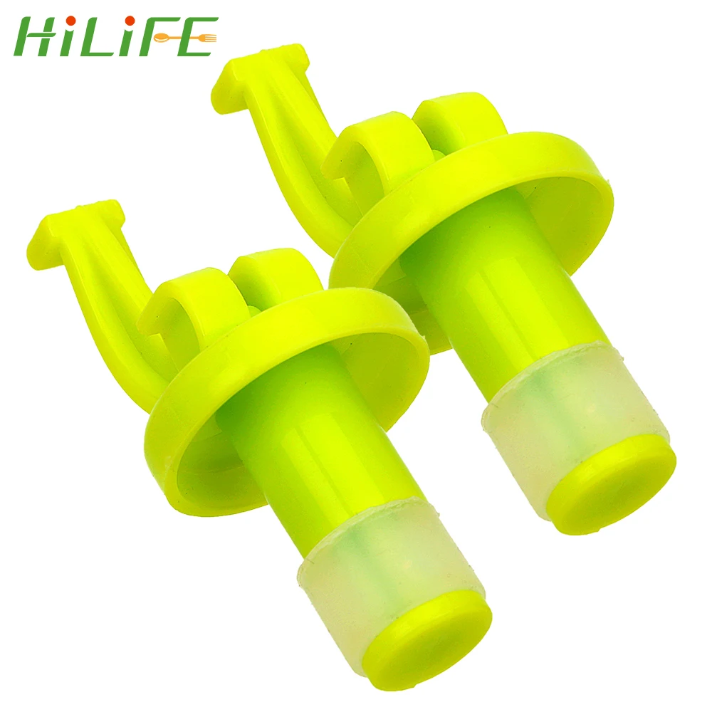HILIFE Beer Wine Cork Plug Bottle Cover 2Pcs/set Kitchen Bar Tool Novelty Silicone Wine Bottle Stoppers
HILIFE Beer Wine Cork Plug Bottle Cover 2Pcs/set Kitchen Bar Tool Novelty Silicone Wine Bottle Stoppers