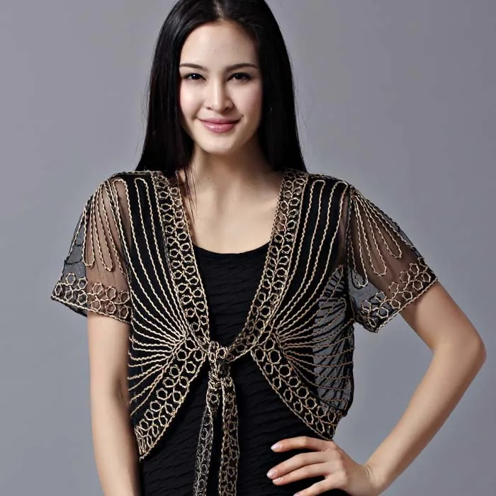 Free shipping All-match short-sleeve handmade crochet lacing women's shrug small cape cutout cardigan sweater
Free shipping All-match short-sleeve handmade crochet lacing women's shrug small cape cutout cardigan sweater