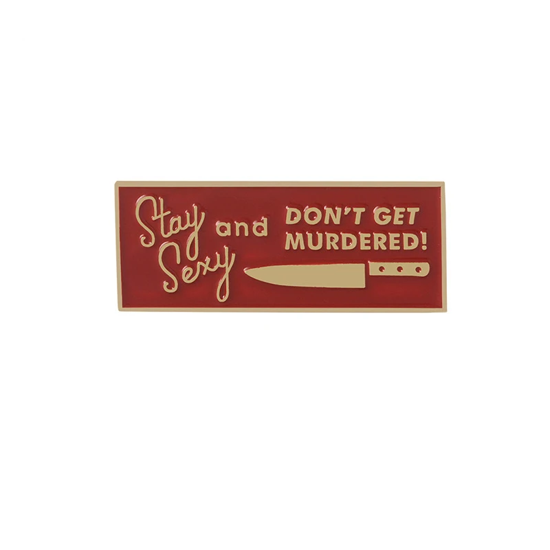 Stay Sexy Red Metal Enamel Brooch SSDGM Tool Very Dangerous Bad Pin Creative Trendy Dress Backpack Jewelry Accessories Gift
Stay Sexy Red Metal Enamel Brooch SSDGM Tool Very Dangerous Bad Pin Creative Trendy Dress Backpack Jewelry Accessories Gift