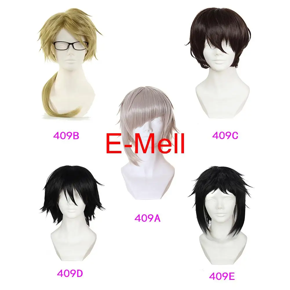 High Quality Cospaly Bungo Stray Dogs Atsushi Nakajima Doppo Kunikida wig Short straight hair High Temperature Hair Wig
High Quality Cospaly Bungo Stray Dogs Atsushi Nakajima Doppo Kunikida wig Short straight hair High Temperature Hair Wig