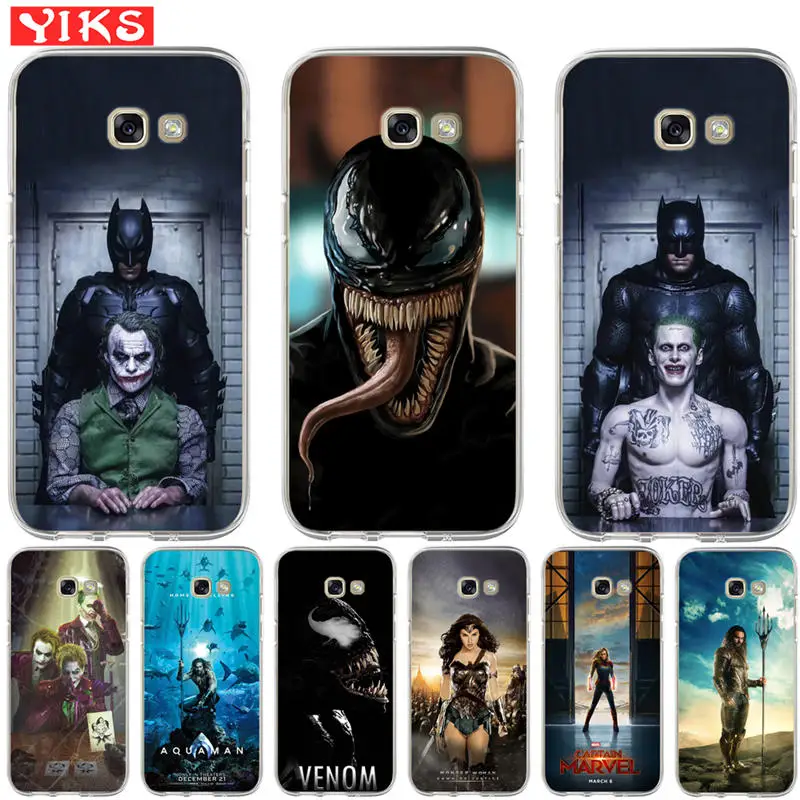 Luxury Aquaman Joker venom Case For Samsung A3 A5 A6 A7 A8 2015 2016 2017 Plus 2018 Case Back Cover Coque Fundas Etui
Luxury Aquaman Joker venom Case For Samsung A3 A5 A6 A7 A8 2015 2016 2017 Plus 2018 Case Back Cover Coque Fundas Etui