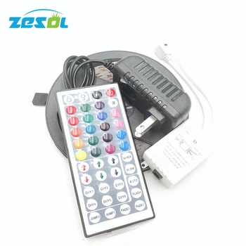 5M RGB 60LED/M DC12V Led Strip 5050 SMD Waterproof/Non waterproof LED Light+44 Keys Remote Controller+12V 5A Power
5M RGB 60LED/M DC12V Led Strip 5050 SMD Waterproof/Non waterproof LED Light+44 Keys Remote Controller+12V 5A Power