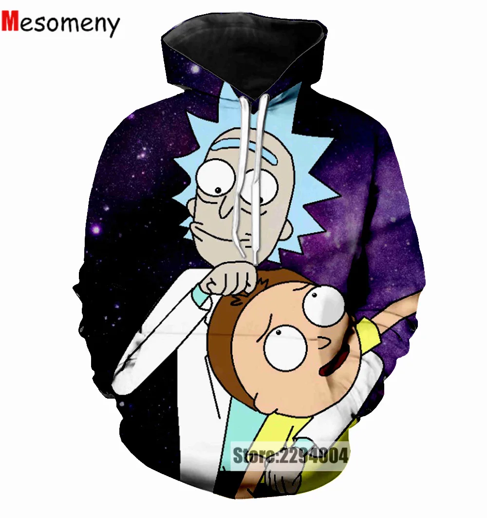 Funny 2018 Rick and Morty Sweatshirts Men Women Streetwear Hipster Pullovers Hoodies Anime Long sleeves Sweatshirt R3581
Funny 2018 Rick and Morty Sweatshirts Men Women Streetwear Hipster Pullovers Hoodies Anime Long sleeves Sweatshirt R3581