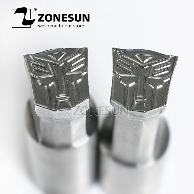 ZONESUN TF Sugar Tablet Press 3D Punch Mold Candy Milk Punching Die Custom Logo punch die TDP5 Machine Free Shipping