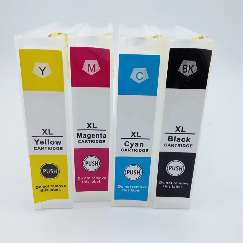 vilaxh T9071 - T9074 T9081 - T9084 Refillable Ink Cartridge With One times Chip For Epson WorkForce Pro WF-6590 WF-6090 Prinrer
vilaxh T9071 - T9074 T9081 - T9084 Refillable Ink Cartridge With One times Chip For Epson WorkForce Pro WF-6590 WF-6090 Prinrer
