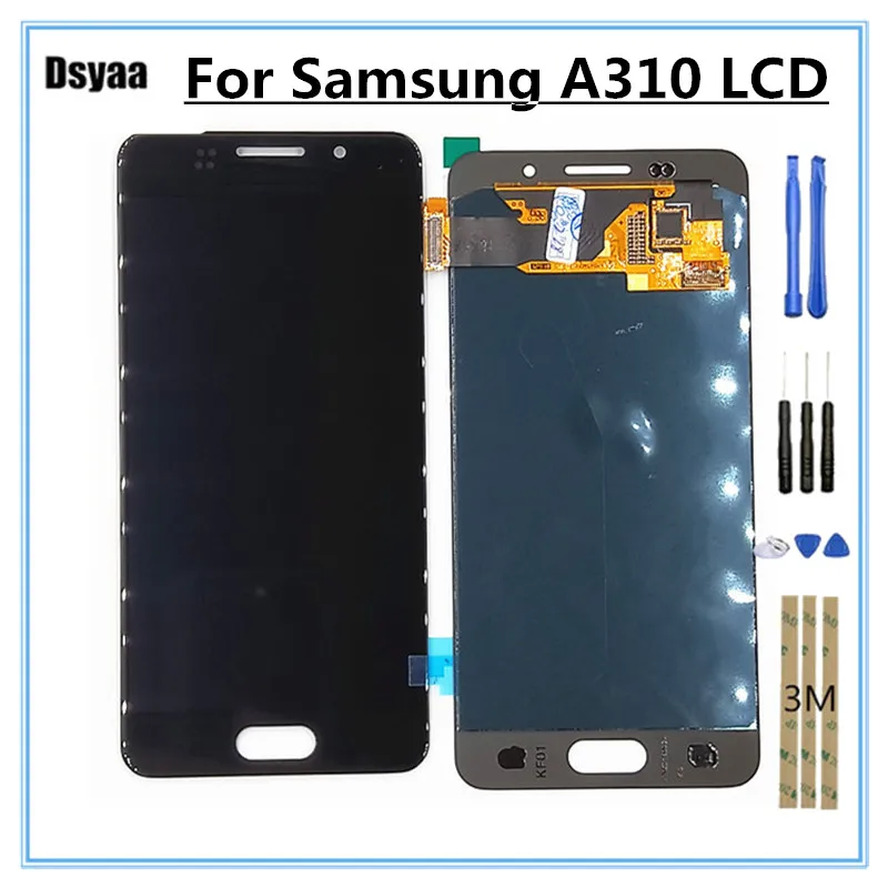 4 7 дюймов Супер OLED для samsung Galaxy A3 2016 A310 A310F SM-A310F ЖК-дисплей кодирующий