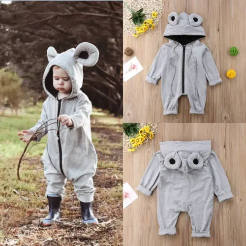 Kids newborn Baby boy girl clothes cotton Infant 3D Ear Romper Jumpsuit Playsuit Overall rompers
Kids newborn Baby boy girl clothes cotton Infant 3D Ear Romper Jumpsuit Playsuit Overall rompers