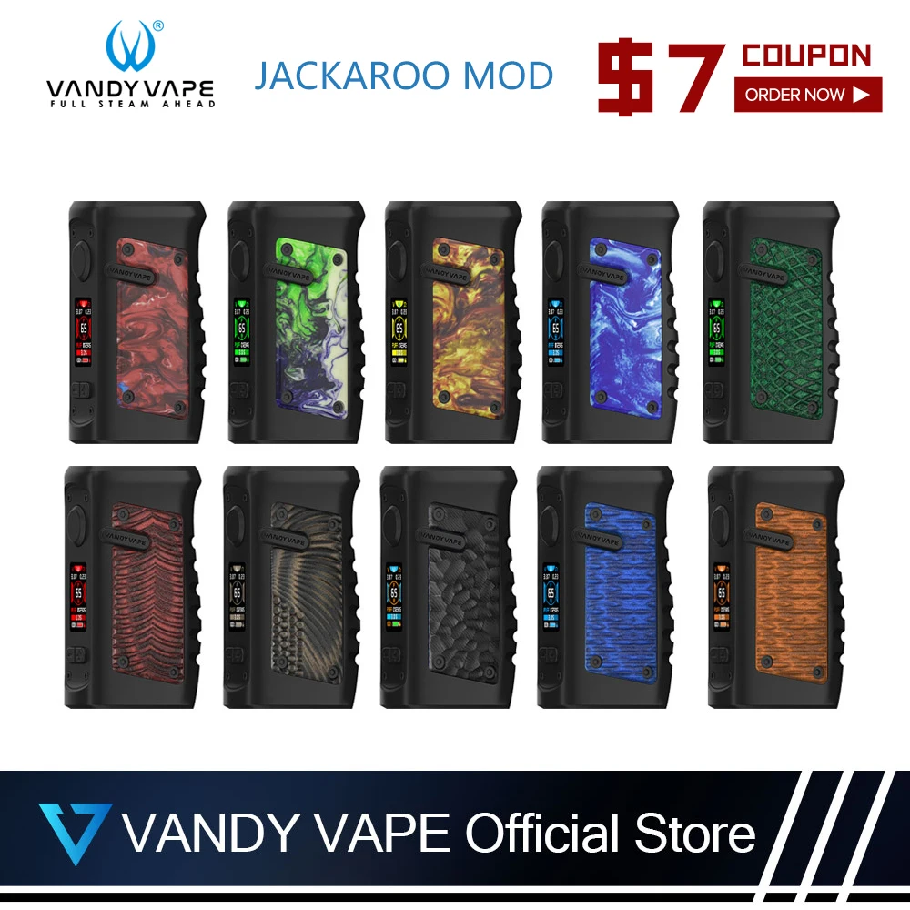 Original Vandy vape JACKAROO Mod SUBTANK System Compatible JACKAROO Tank Atomizer WaterProof Without Single 18650/21700 Battery
Original Vandy vape JACKAROO Mod SUBTANK System Compatible JACKAROO Tank Atomizer WaterProof Without Single 18650/21700 Battery