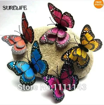 Promotion!100Pcs 3D mixed Artificial Butterfly for Wedding Decorations Party Supplies 7cm
Promotion!100Pcs 3D mixed Artificial Butterfly for Wedding Decorations Party Supplies 7cm