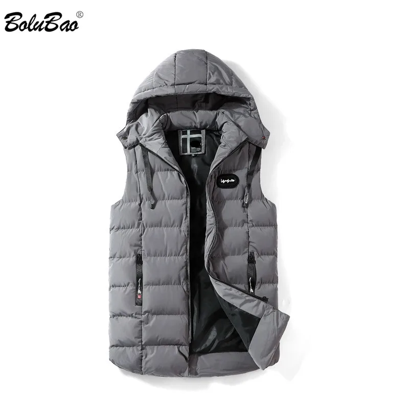 BOLUBAO Brand Men Vest 2019 New Winter Jacket Vest Fashion Male Slim Vest Men's Warm Sleeveless Hooded Vest Coat
BOLUBAO Brand Men Vest 2019 New Winter Jacket Vest Fashion Male Slim Vest Men's Warm Sleeveless Hooded Vest Coat