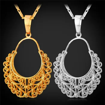 Vintage Hollow Out Flower Necklace & Pendant For Women Fashion Gold/Silver Color Jewelry P6771
Vintage Hollow Out Flower Necklace & Pendant For Women Fashion Gold/Silver Color Jewelry P6771