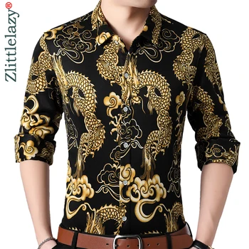 2019 social long sleeve dragon thick winter warm shirts men slim fit vintage fashions men's hawaiian shirt man dress jersey 3708
2019 social long sleeve dragon thick winter warm shirts men slim fit vintage fashions men's hawaiian shirt man dress jersey 3708