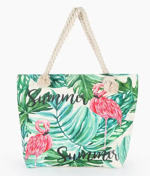 Joyloading Canvas Cartoon Cute Flamingo Design Reusable Grocery Shopping Bag Zipper Closure Foldable Tote Bag
Joyloading Canvas Cartoon Cute Flamingo Design Reusable Grocery Shopping Bag Zipper Closure Foldable Tote Bag