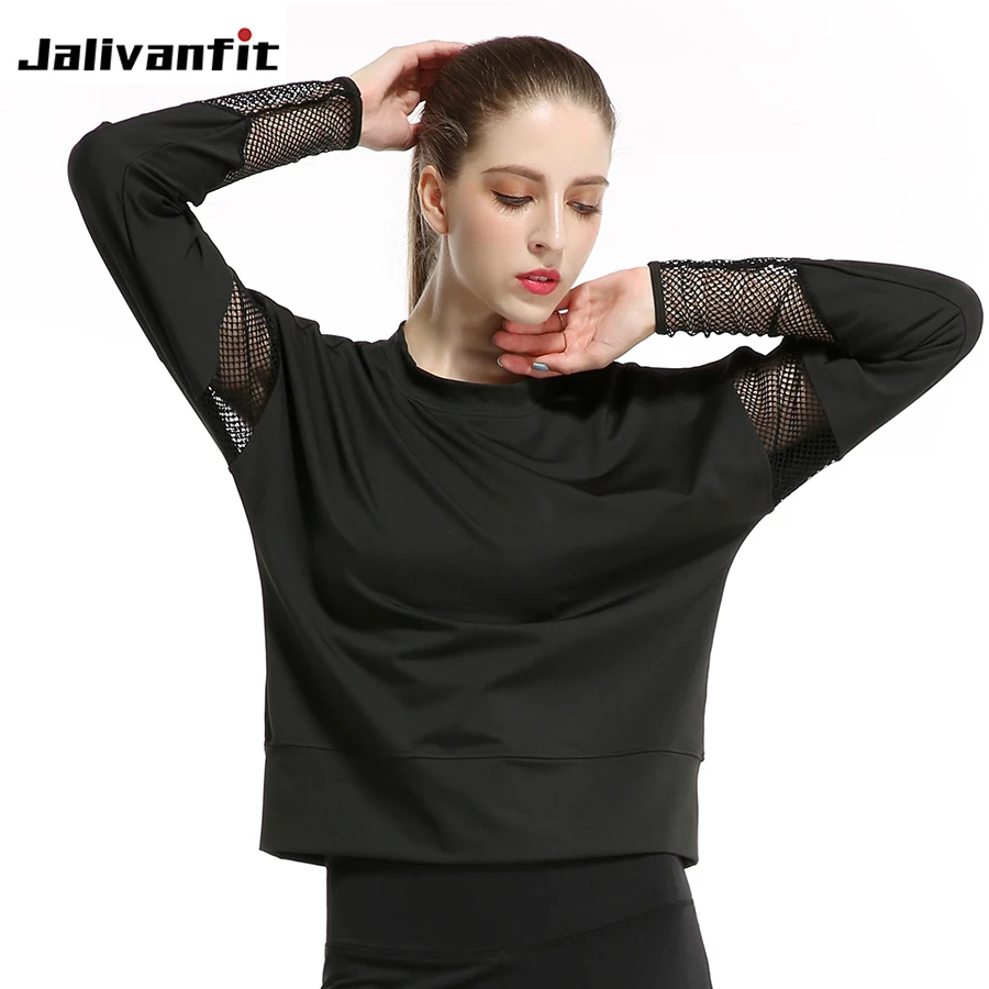 Mesh Yoga t-shirts Tops Sports Fitness Runing Long sleeves Breathable Quick-drying Woman Gym Jogging Athletic Workout Clothes
Mesh Yoga t-shirts Tops Sports Fitness Runing Long sleeves Breathable Quick-drying Woman Gym Jogging Athletic Workout Clothes