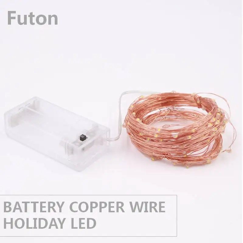 Battery Operated DC3V Copper Wire Decorative LED Strip Holiday Light Fairy Garland For Christmas Tree Wedding Party
Battery Operated DC3V Copper Wire Decorative LED Strip Holiday Light Fairy Garland For Christmas Tree Wedding Party