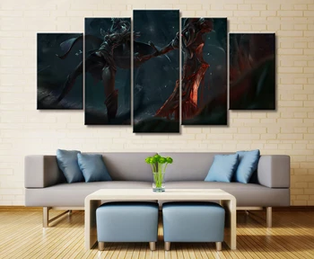 Wall Art Game Poster 5 Pieces DOTA 2 Poster Printed Canvas Painting Pictures Modern Painting On Canvas Decoration 
Wall Art Game Poster 5 Pieces DOTA 2 Poster Printed Canvas Painting Pictures Modern Painting On Canvas Decoration