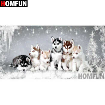 HOMFUN Full Square/Round Drill 5D DIY Diamond Painting "Animal dog" 3D Embroidery Cross Stitch 5D Home Decor Gift A08064
HOMFUN Full Square/Round Drill 5D DIY Diamond Painting "Animal dog" 3D Embroidery Cross Stitch 5D Home Decor Gift A08064