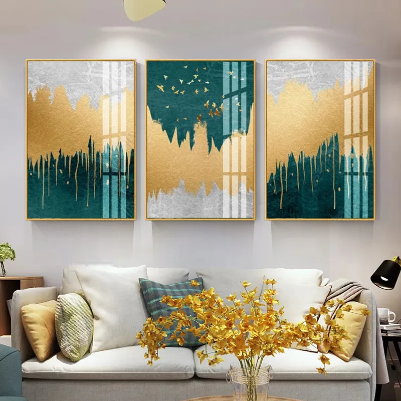 Abstract three picture landscape geometry modern minimalist living room sofa decoration painting gold foil bird home decor mural
Abstract three picture landscape geometry modern minimalist living room sofa decoration painting gold foil bird home decor mural