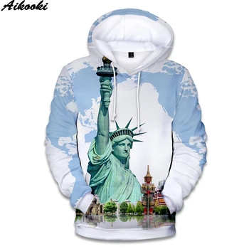 Hot Sale 3D Statue Of Liberty Print Hoodies Sweatshirt Men/Women Leisure Long Sleeve Hooded Eiffel Tower 3D Print Hoodies
Hot Sale 3D Statue Of Liberty Print Hoodies Sweatshirt Men/Women Leisure Long Sleeve Hooded Eiffel Tower 3D Print Hoodies