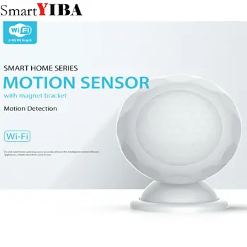 SmartYIBA Wifi Wireless Passive Infrared Motion Sensor Alarm PIR Motion Dectector For APP Smart Home Automation
SmartYIBA Wifi Wireless Passive Infrared Motion Sensor Alarm PIR Motion Dectector For APP Smart Home Automation