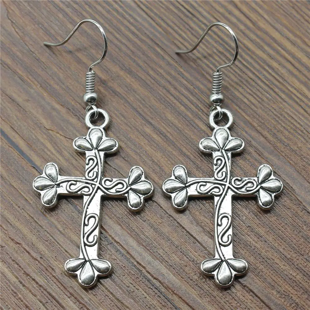 Cross 35x23mm Charm Dangle Earring For Women Charming Drop Earring Dropship Suppliers
Cross 35x23mm Charm Dangle Earring For Women Charming Drop Earring Dropship Suppliers
