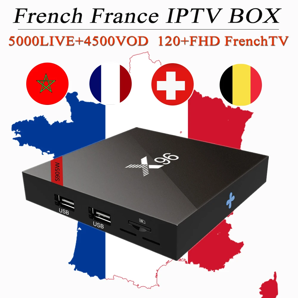 x96 android 7.1 tv box 7000Live&8000VOD French iptv subscription Belgium Portugal Spain UK Germany Sweden Arabic Smart ip tv box
x96 android 7.1 tv box 7000Live&8000VOD French iptv subscription Belgium Portugal Spain UK Germany Sweden Arabic Smart ip tv box