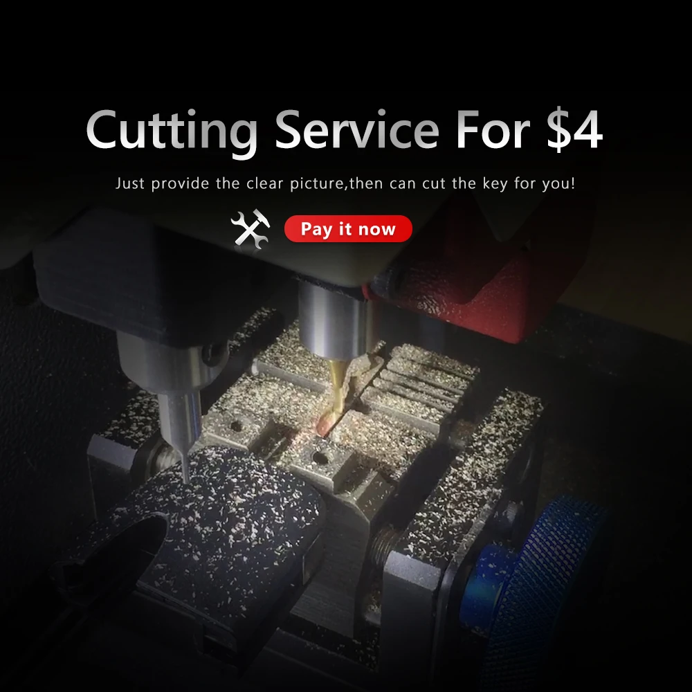 Dandkey Extra Fee for CNC Cutting Cut Key Blade Service Please Contact With Us Before Purchase
Dandkey Extra Fee for CNC Cutting Cut Key Blade Service Please Contact With Us Before Purchase