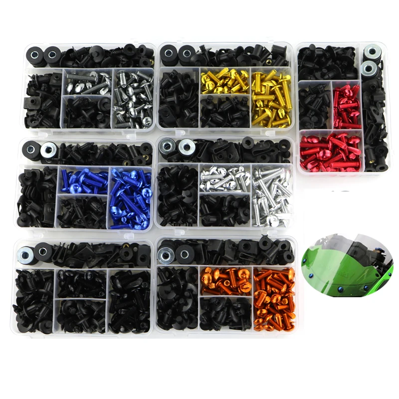 M6 Motorcycle Full Fairing Bolt Kit For Suzuki SFV650 Gladius 2009 UP SV1000 S 2003-2007 SV650 Body Windscreen Screw Nut Clips
M6 Motorcycle Full Fairing Bolt Kit For Suzuki SFV650 Gladius 2009 UP SV1000 S 2003-2007 SV650 Body Windscreen Screw Nut Clips