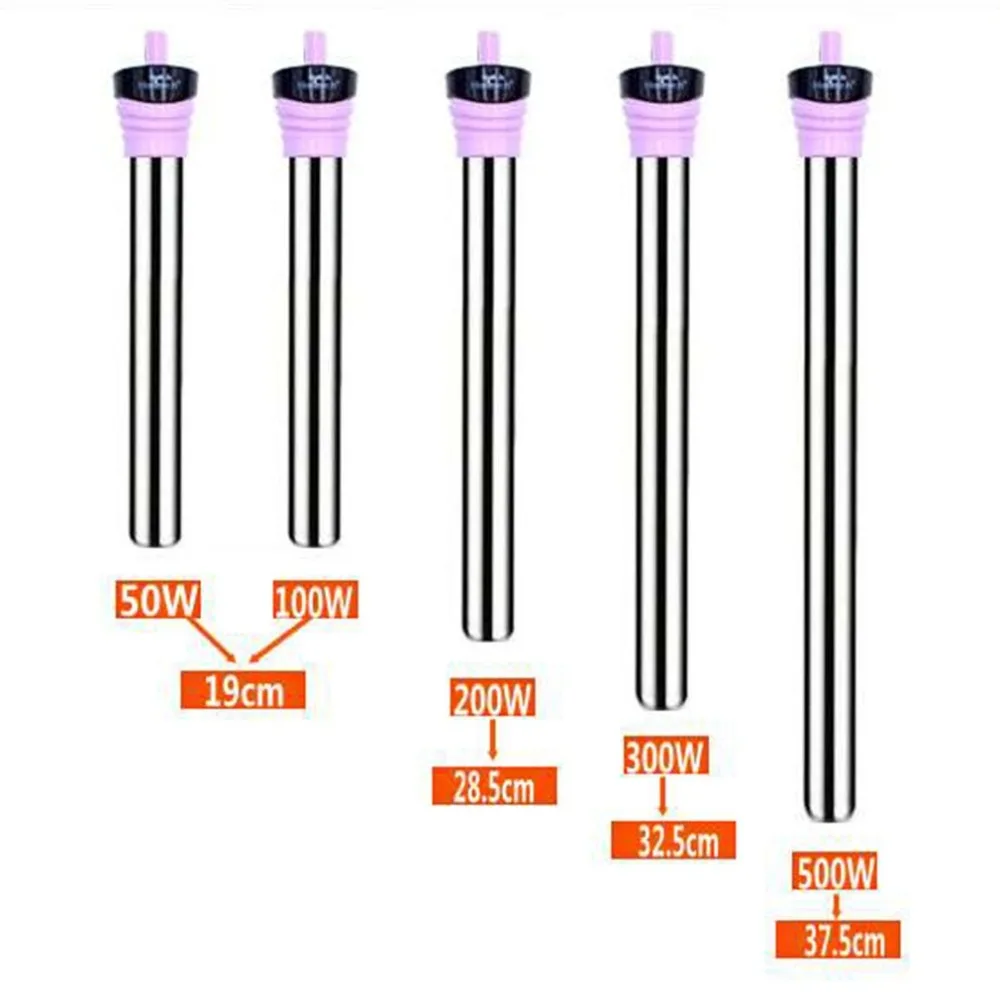 European Regulations Aquarium Stainless Steel Automatic Constant Temperature Electric Heater Explosion-proof Heating Rod
European Regulations Aquarium Stainless Steel Automatic Constant Temperature Electric Heater Explosion-proof Heating Rod