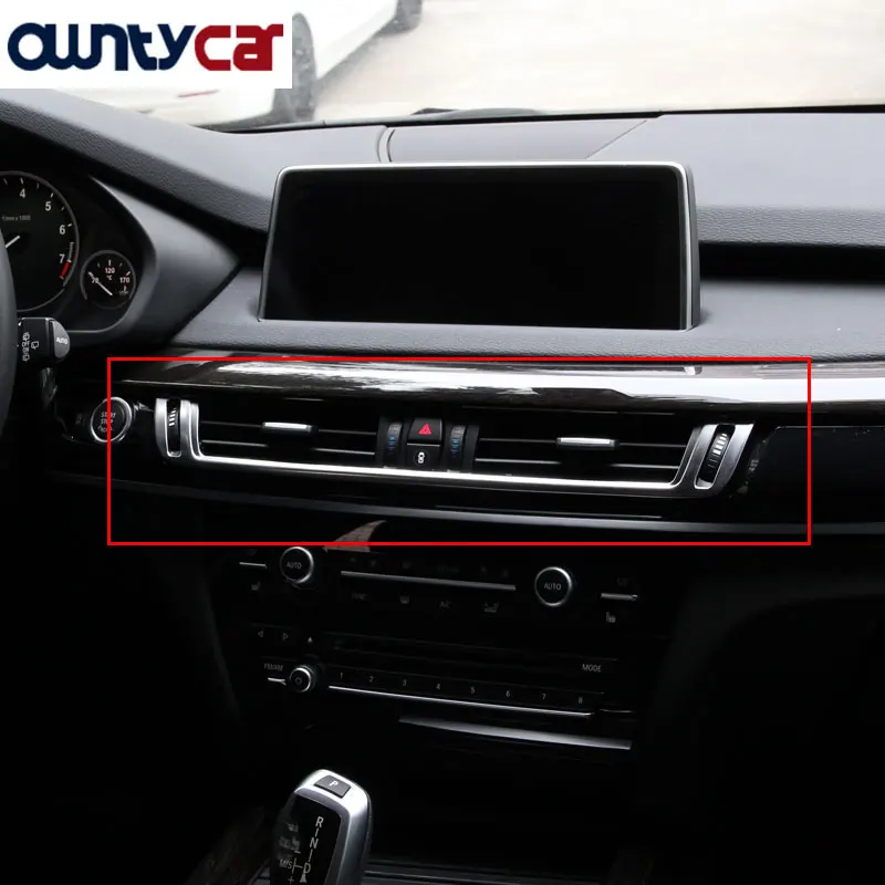 For BMW X5 X6 F15 F16 Car-styling ABS Console Air Conditioning Vent Cover Frame Trim Stickers Accessories 2015-2017
For BMW X5 X6 F15 F16 Car-styling ABS Console Air Conditioning Vent Cover Frame Trim Stickers Accessories 2015-2017