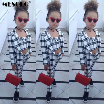 MESOLO INS Europe and the United States girls suits striped suit three-piece suit a grid undertakes to sell like hot cakes 
MESOLO INS Europe and the United States girls suits striped suit three-piece suit a grid undertakes to sell like hot cakes
