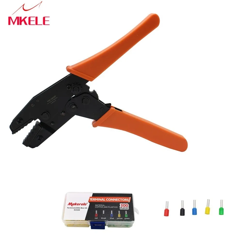 Portable HM-06WF Self-adjusting Electric Ratchet Crimping Tool 30-10AWG with Terminal connector 300PCS Professional Multi Tools
Portable HM-06WF Self-adjusting Electric Ratchet Crimping Tool 30-10AWG with Terminal connector 300PCS Professional Multi Tools