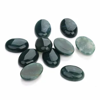 LOULEUR 10pcs/lot 13*18/18*25mm Green Agate Natural Stone Dome Cabochon Beads for DIY Jewelry Making Findings
LOULEUR 10pcs/lot 13*18/18*25mm Green Agate Natural Stone Dome Cabochon Beads for DIY Jewelry Making Findings