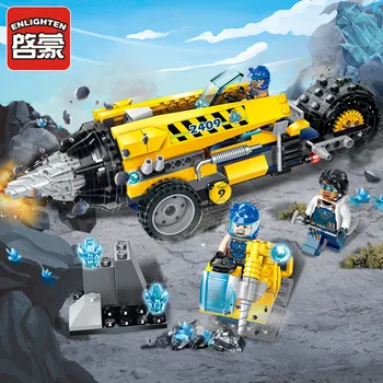 Enlighten Construction Engineering Building Block Technic Kyanite Squad Driller Platform 3 Figure 238pcs Brick-No Box
Enlighten Construction Engineering Building Block Technic Kyanite Squad Driller Platform 3 Figure 238pcs Brick-No Box