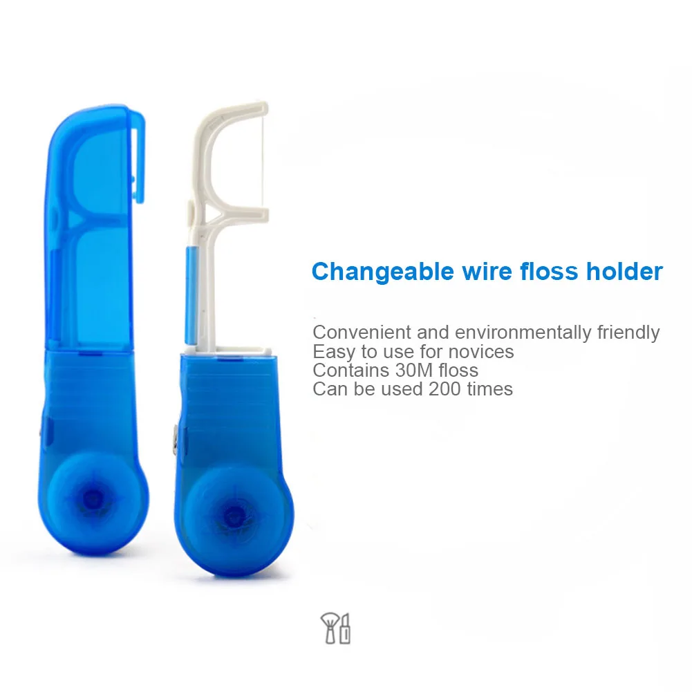 Dental Floss Holder Tooth Cleaning Portable Teeth Oral Care Tool Household Travel ---MS
Dental Floss Holder Tooth Cleaning Portable Teeth Oral Care Tool Household Travel ---MS