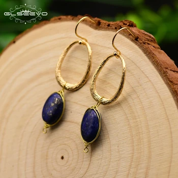 GLSEEVO Natural Baroque Pearl Lapis Lazuli Drop Earrings For Women Girl Party Birthday Handmade Fine Jewellery Oorbellen GE0553
GLSEEVO Natural Baroque Pearl Lapis Lazuli Drop Earrings For Women Girl Party Birthday Handmade Fine Jewellery Oorbellen GE0553