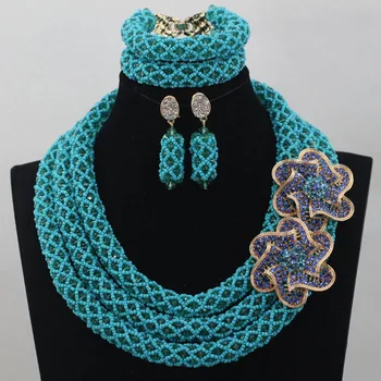 Hotest Handmade African Crystal Beads Bridal Jewelry Set Indian Wedding Costume Nigerian Necklace Accessory Free Shipping ALJ672
Hotest Handmade African Crystal Beads Bridal Jewelry Set Indian Wedding Costume Nigerian Necklace Accessory Free Shipping ALJ672