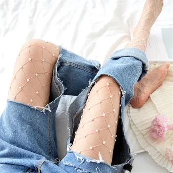 1 PC Pearl women Stocking 2018 Fashion sexy thin pantyhose Mesh Stretch Tights fishnet stockings club party hosiery Bodystocking
1 PC Pearl women Stocking 2018 Fashion sexy thin pantyhose Mesh Stretch Tights fishnet stockings club party hosiery Bodystocking
