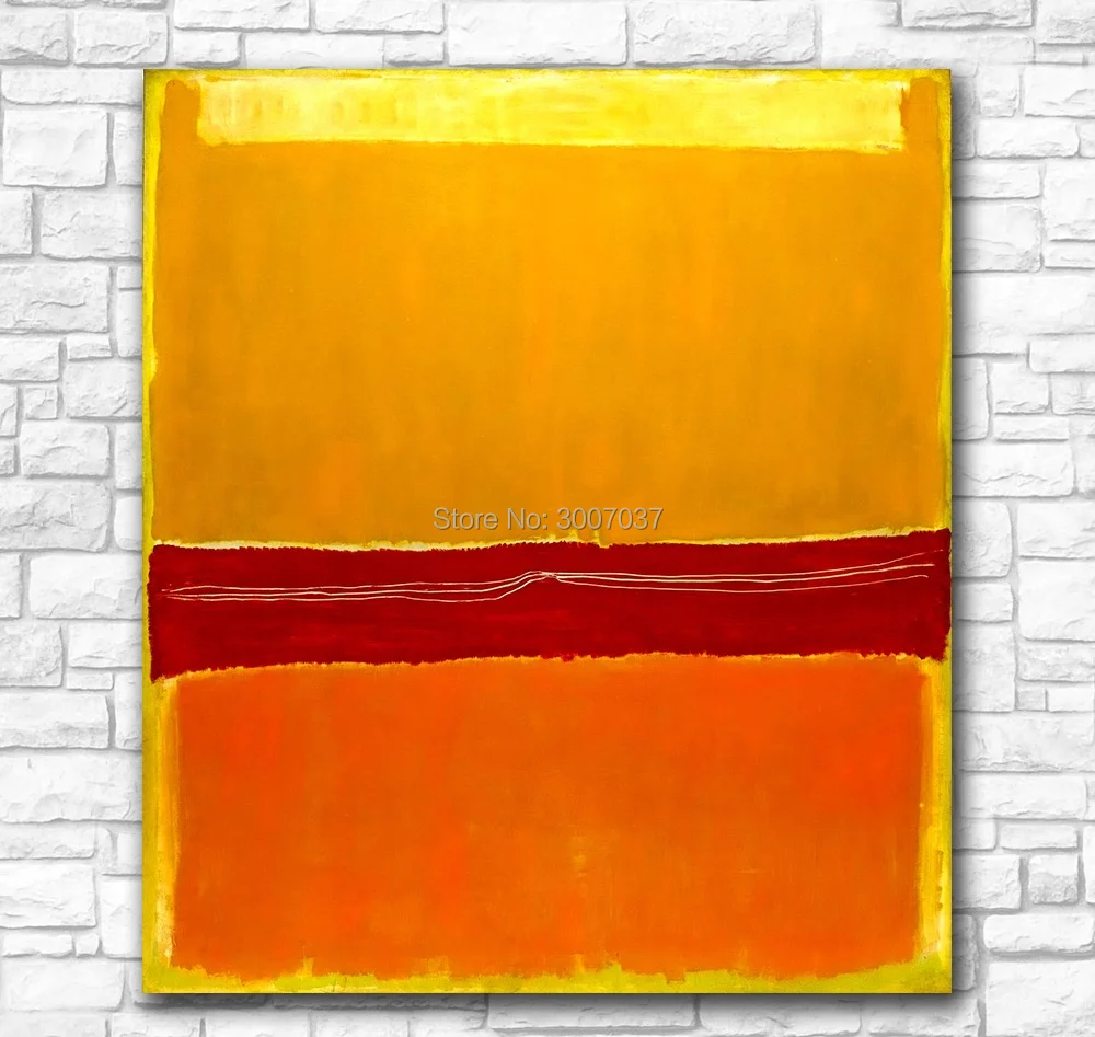 Wall Pictures For Living Room Abstract Mark Rothko Canvas Art Home Decor Modern No Frame 100% handpainted Oil Painting
Wall Pictures For Living Room Abstract Mark Rothko Canvas Art Home Decor Modern No Frame 100% handpainted Oil Painting
