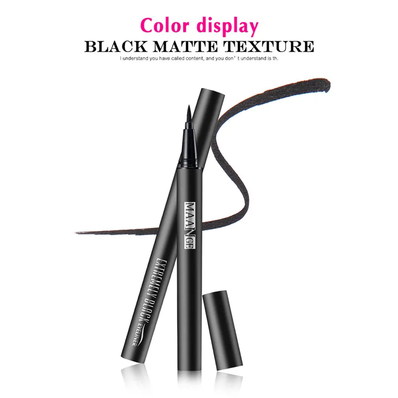 Fashion Professional Makeup Tool Waterproof Long Lasting Eye Liner Makeup Black Liquid Eyeliner Pencil Cosmetic Tool Sparkling
Fashion Professional Makeup Tool Waterproof Long Lasting Eye Liner Makeup Black Liquid Eyeliner Pencil Cosmetic Tool Sparkling